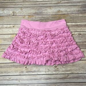 Flirtitude Light Pink Ruffle Mini Skirt Size M Medium (Juniors)